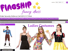 Tablet Screenshot of flagshipfancydress.co.uk